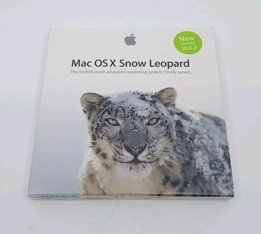 Apple Mac OS X Snow Leopard 10.6.3 Retail MC573Z/A