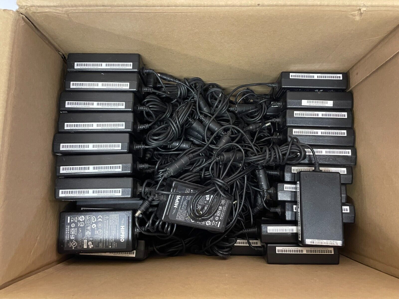 Lot of 50x OEM Hipro HP-A0501R3D1 AC Adapter 50W 12V 4.16A *No Power cables*