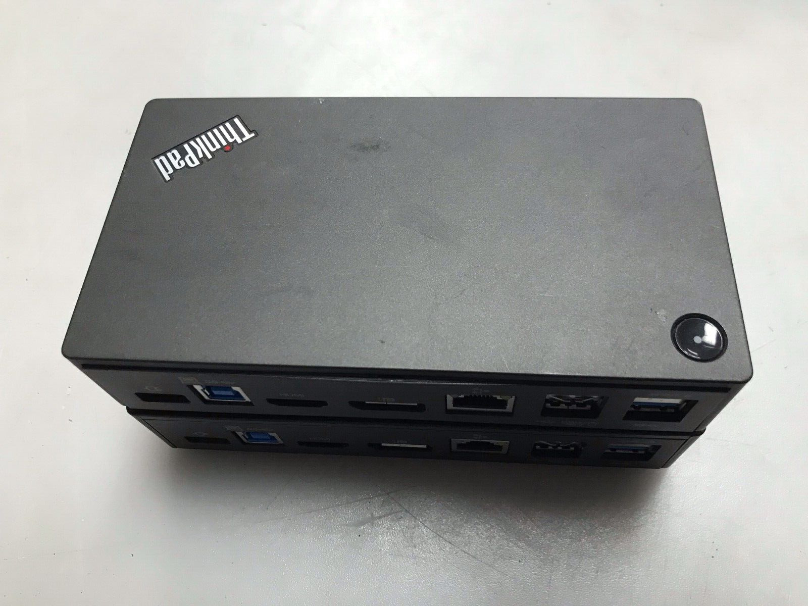 3X Lenovo ThinkPad USB 3.0 Ultra Docking Station DK1523 FRU PN 03X7131 W adapter