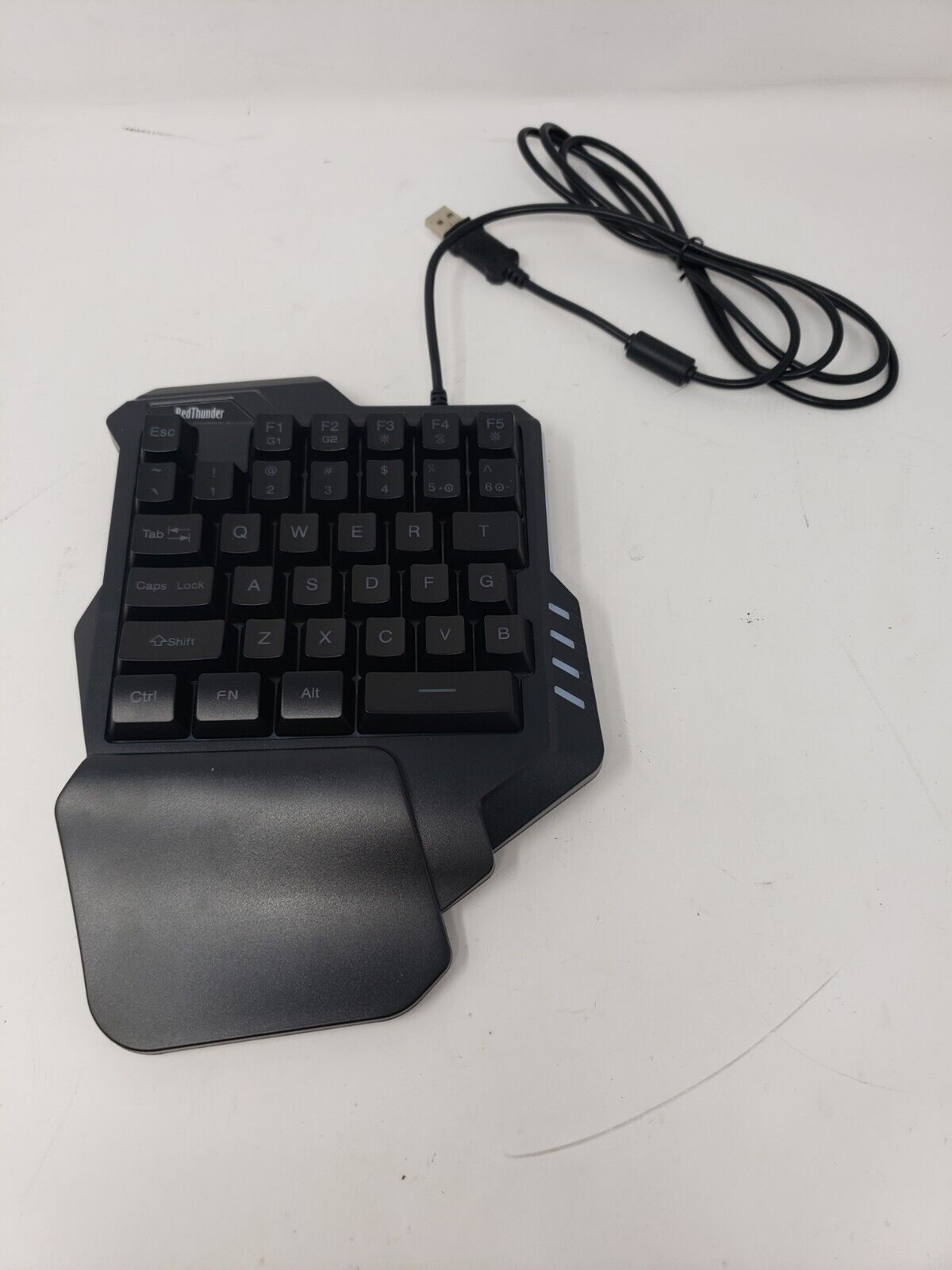 RedThunder One Handed Gaming Keyboard RGB Backlit 35 Keys Portable Mini Gaming K