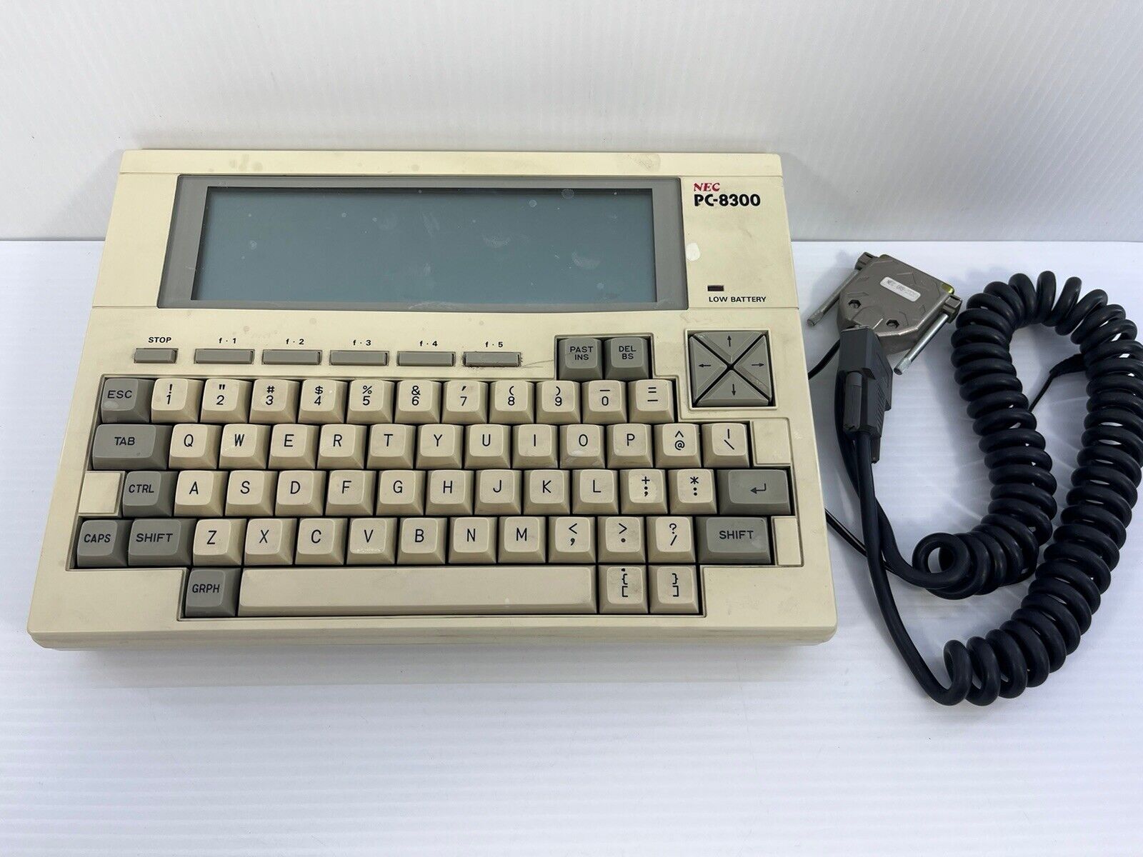 Nec Pc-8300 Vintage Laptop /Micro Computer - For Parts or Repair - READ