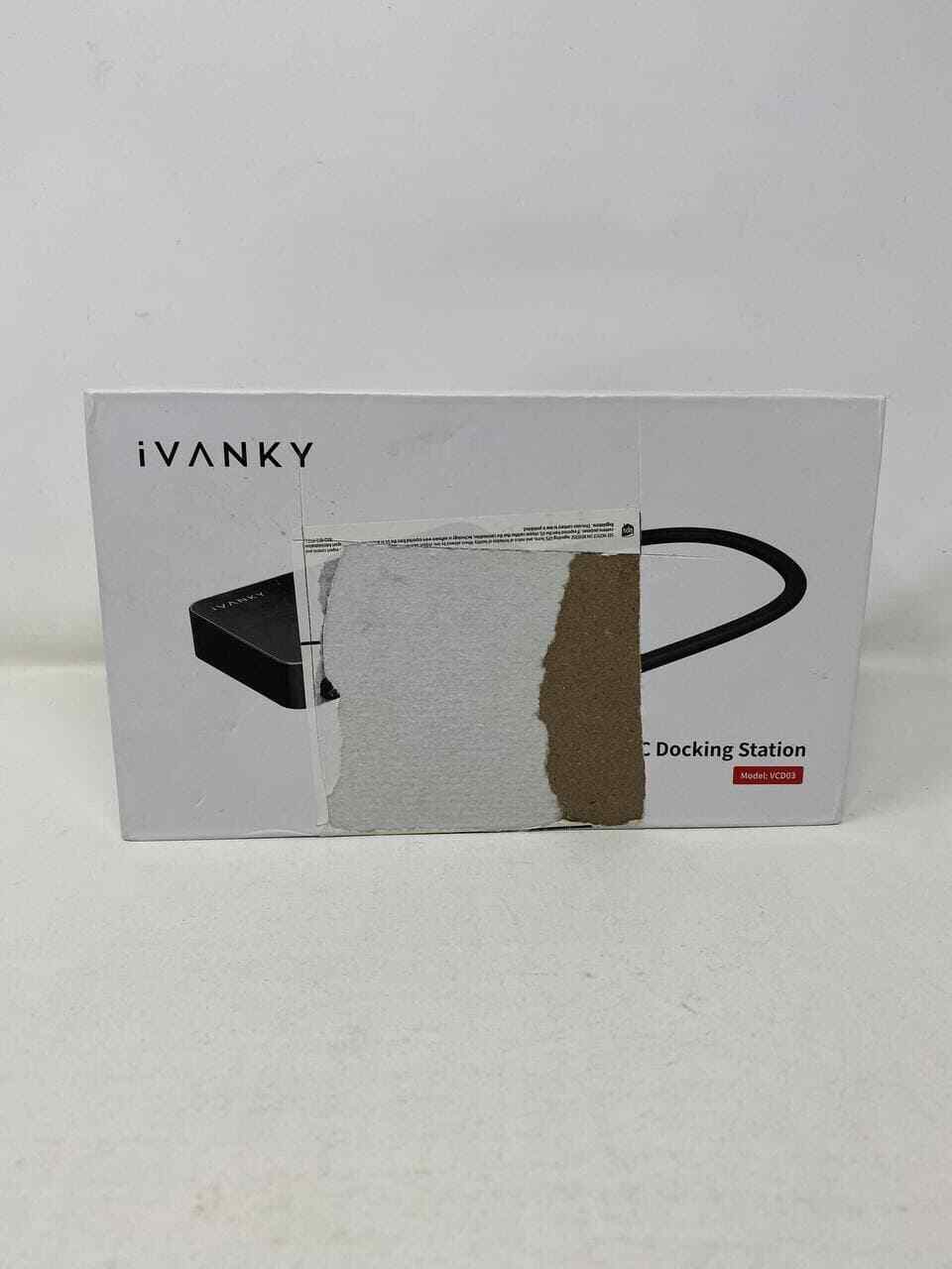 Ivanky VCD05 12 In 2 USB-C Macbook Pro Docking Station Dual 4K@60 Hz
