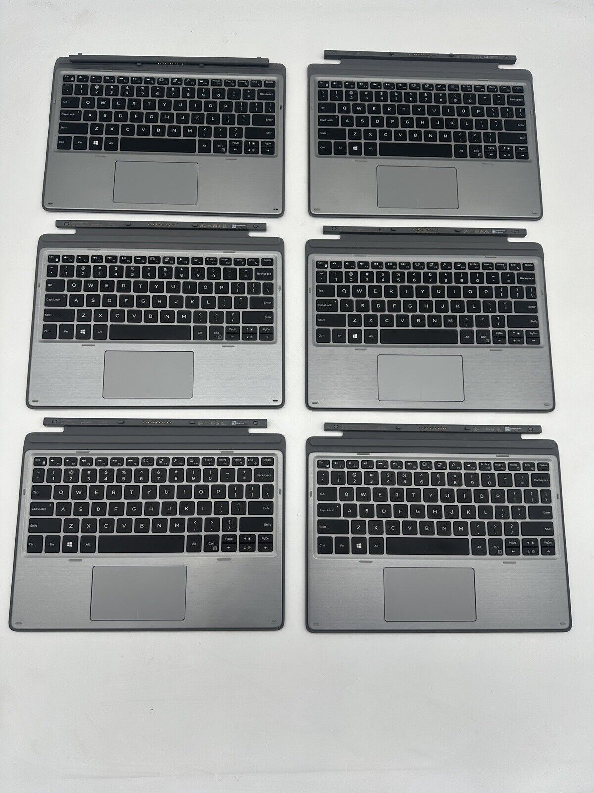 Lot Of 6 - Genuine Dell Latitude 7200 7210 2-in-1 Tablet Keyboard Backlit K18M