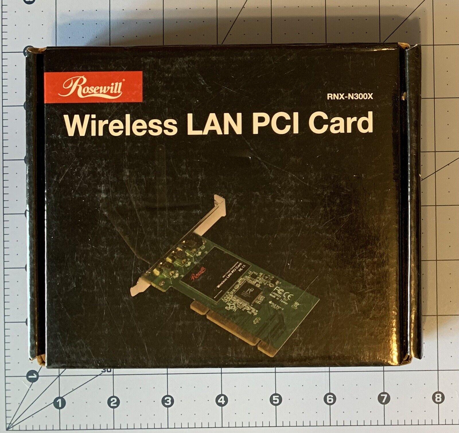 Rosewill RNX-N300X 802.11b/g/n Wireless Adapter LAN PCI Card 
