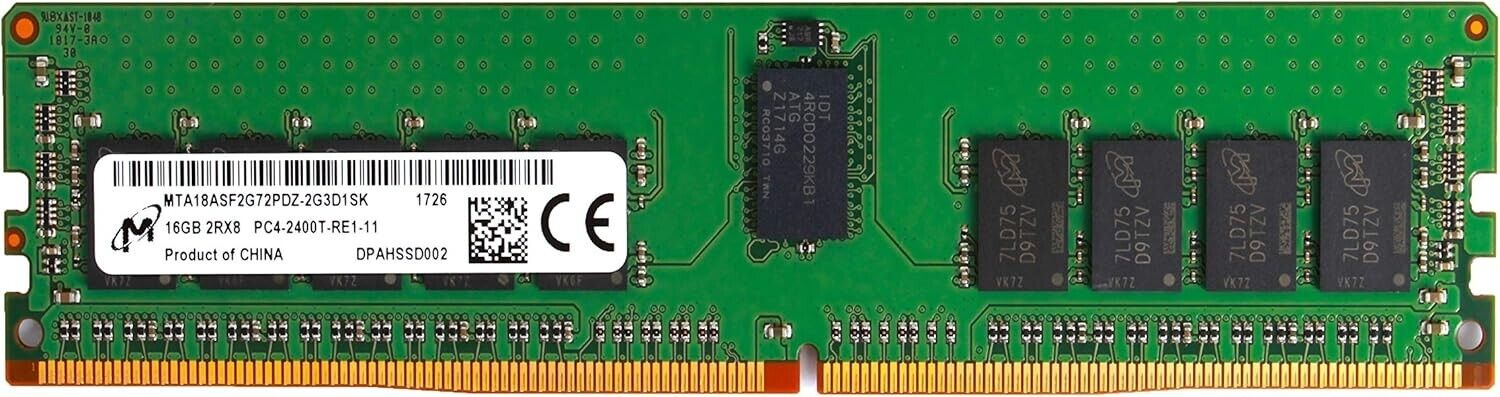 Micron MTA18ASF2G72PDZ-2G3D1 16GB DIMM Memory Module
