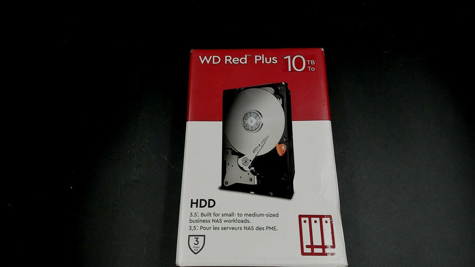 Western Digital 10TB WD Red Plus NAS Internal Hard Drive