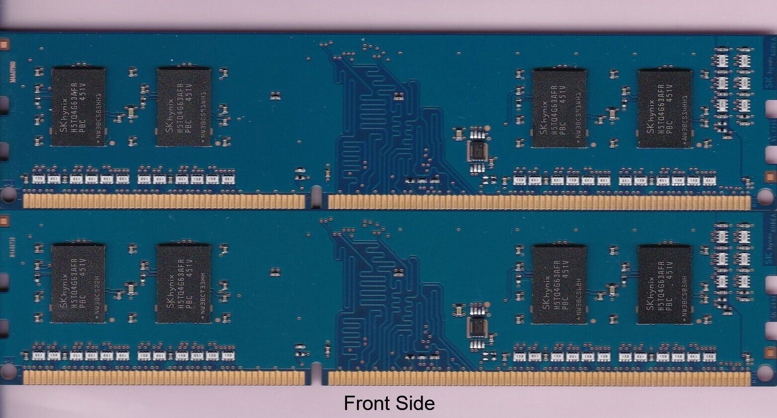 4GB 2x2GB PC3-12800 SK HYNIX HMT425U6AFR6C-PB N0 AA DDR3-1600 Desktop Ram Kit 