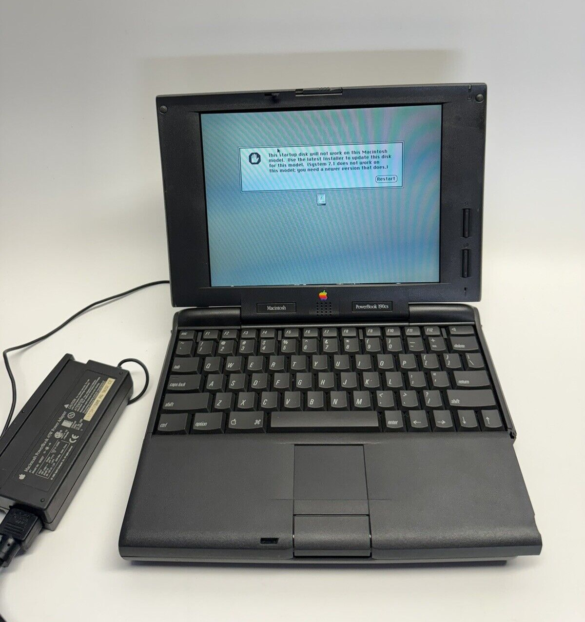 VINTAGE Apple Macintosh Powerbook 190cs VTG 1995 Series Laptop M3047 READ
