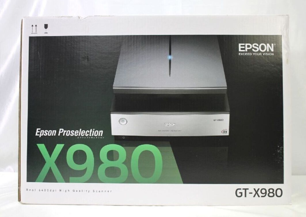 Epson Perfection EPSON GT-X980 V850 Pro High-performance film Scanner Black-New