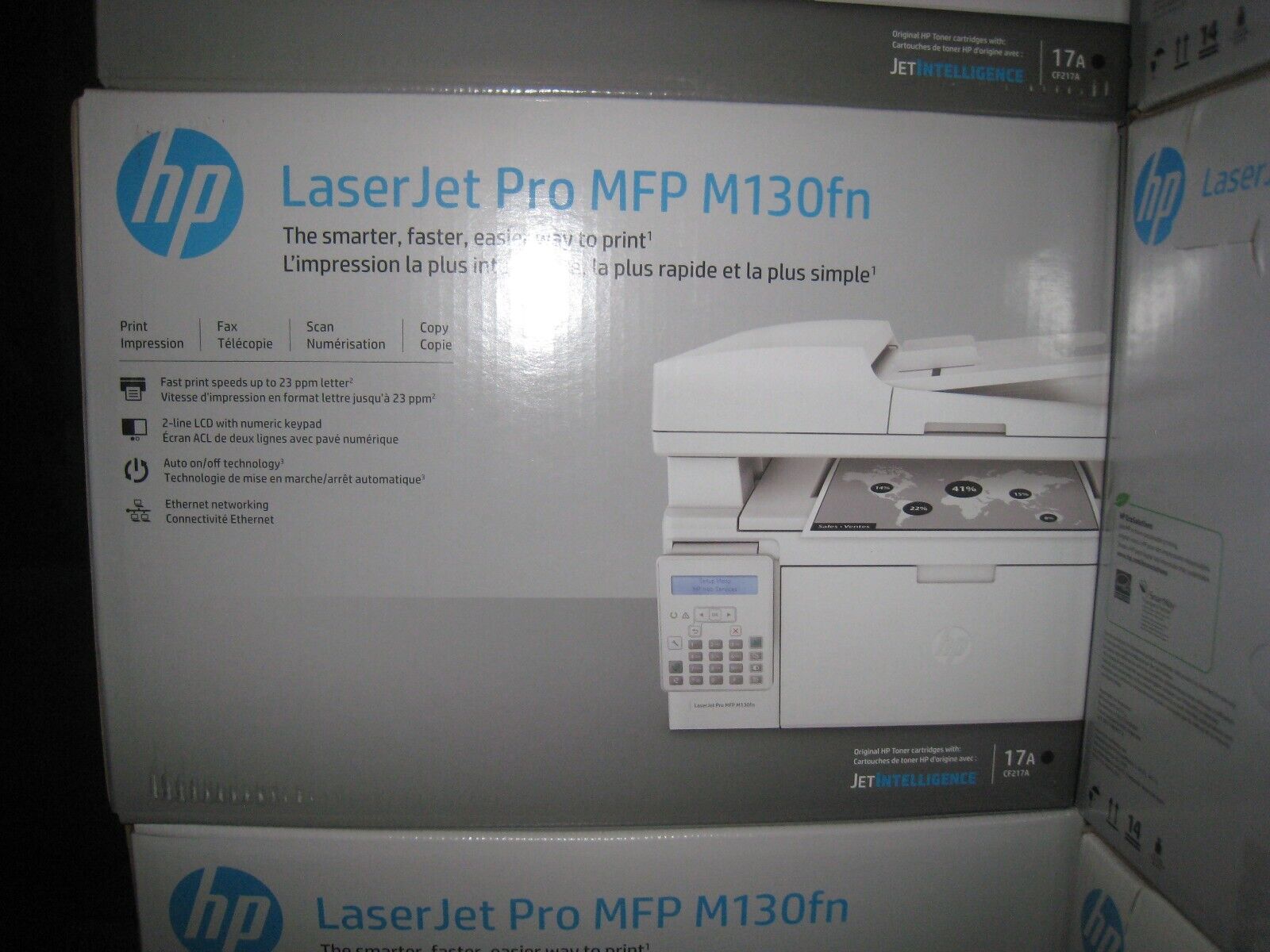 HP LaserJet Pro M130fn All-in-One Laser Printer G3Q59A#BGJ