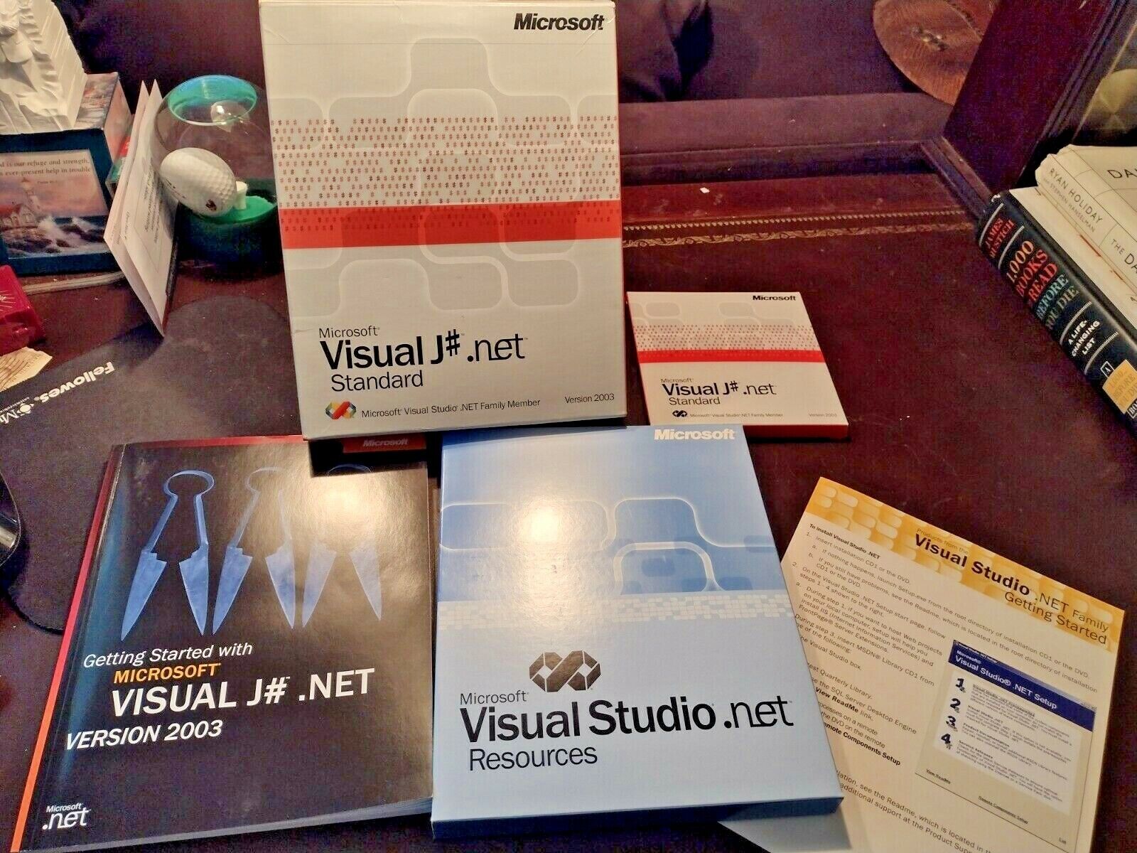 Microsoft Visual J# .NET Standard Version 2003 Discs, Book & Resources Key