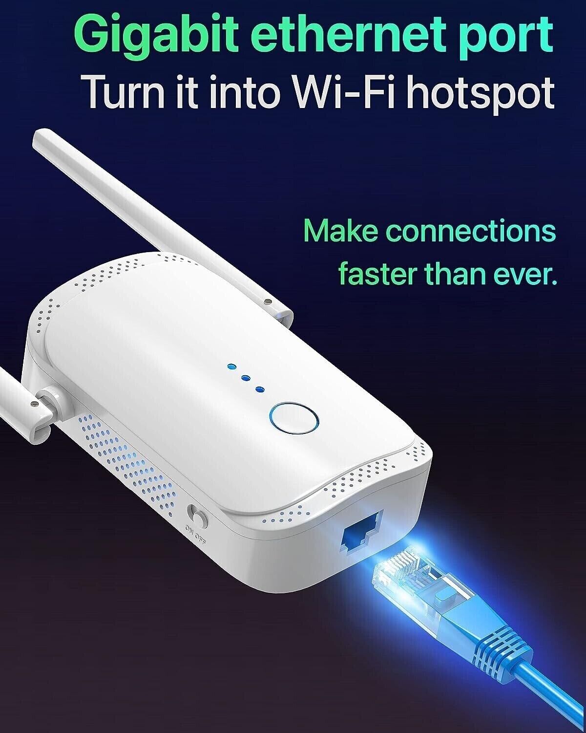 WiFi Extender, Wifi Range Booster, Macard FAST/CHEAP