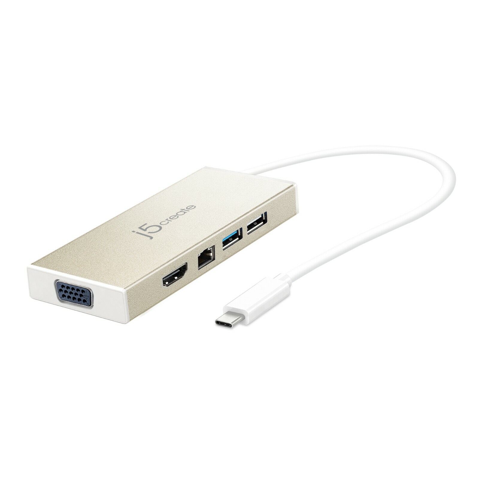 j5create USB-C™ Multiport Adapter with Power Delivery