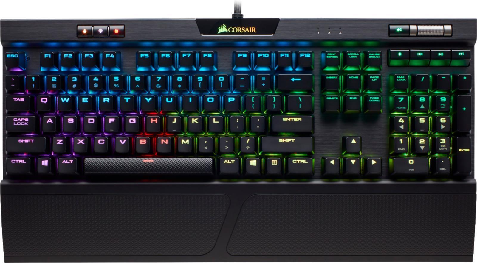 Corsair Gaming K70 CH-9109014 Cherry MX Speed RGB MK.2 Wired Keyboard