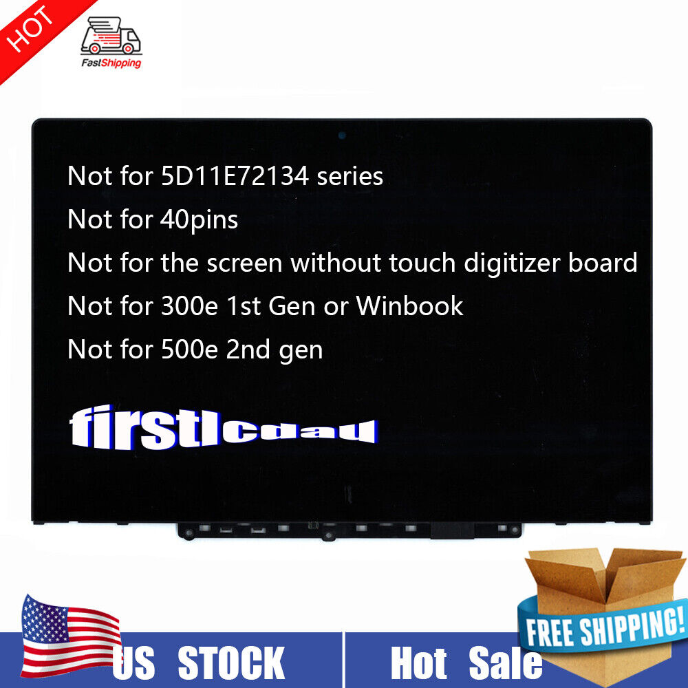 N116BCA-EA1 C1 For Lenovo 300e Chromebook 2nd Gen MTK 81QC LCD Touch Screen HD