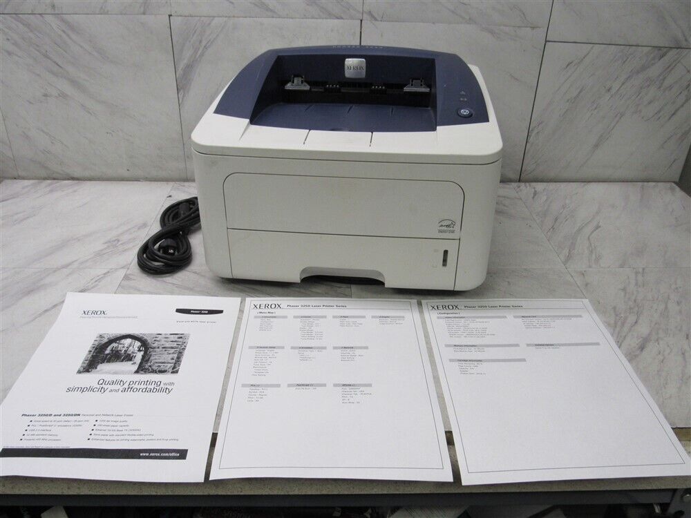 XEROX Phaser 3250 Laser Printer 32,809 Page Count TESTED