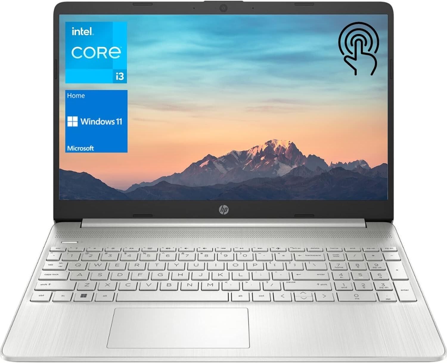 2023 NEW HP 15.6'' Touch Laptop Intel 6-core i3-1215U CPU 32GB RAM 1TB SSD Win11
