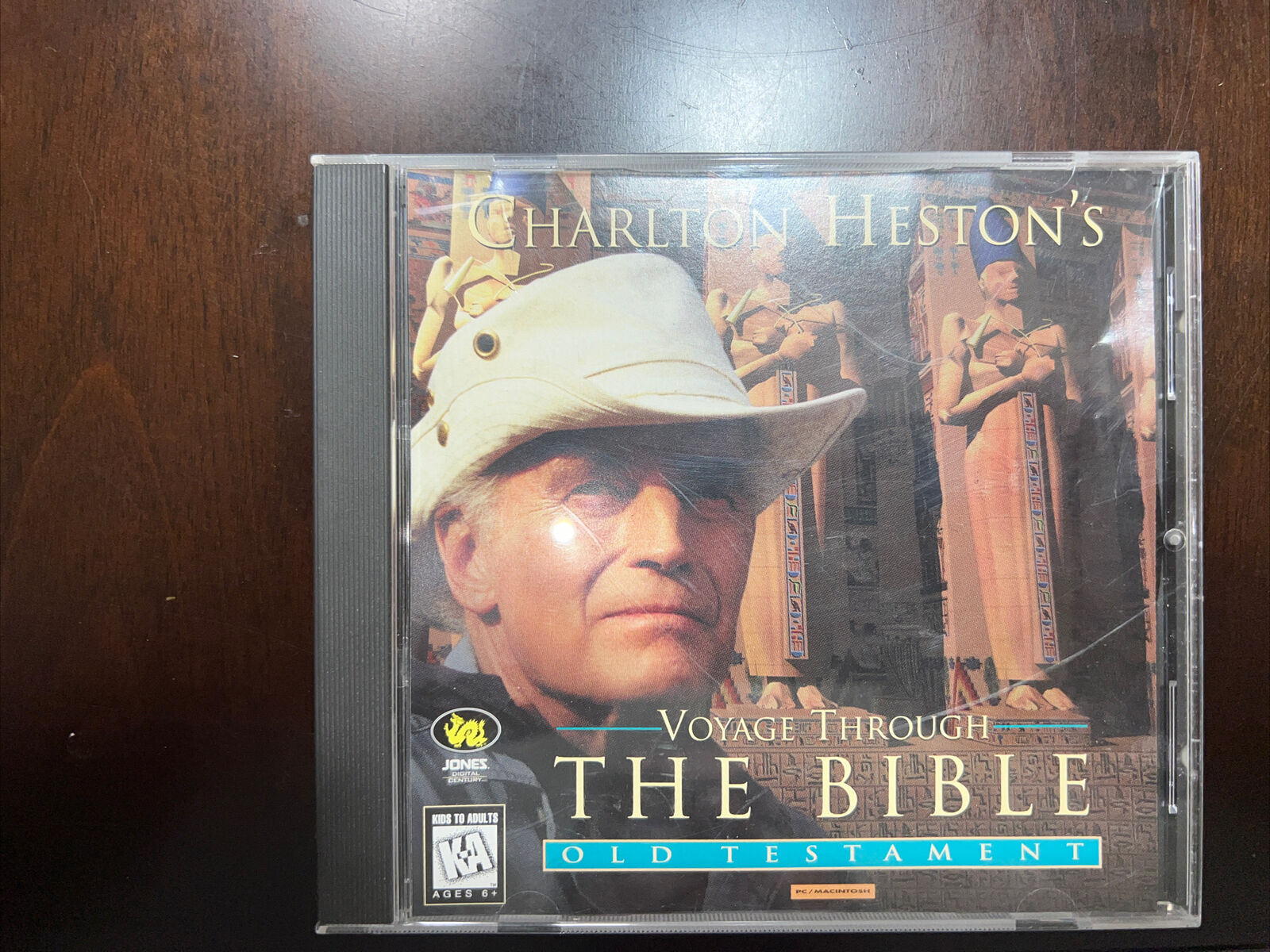 Charlton Heston's Voyage Through The Bible Old Testament For Pc/Macintosh Used