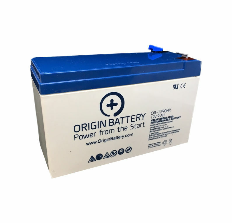 CyberPower RB1280A Battery Replacement, 12V 9AH High-Rate Discharge
