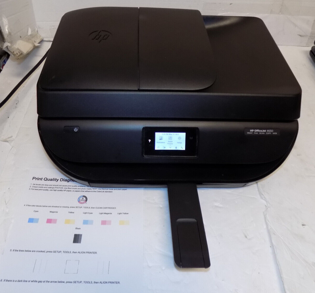HP OfficeJet 4650 All-in-One Wireless Inkjet Printer - VGC Tested