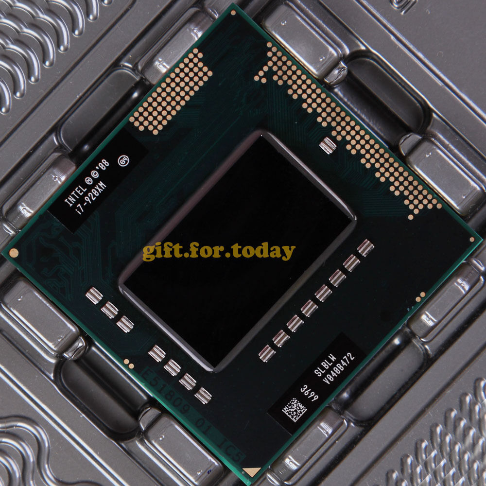 Original Intel Core i7-920XM 2 GHz Quad-Core (BY80607002529AF) Processor CPU