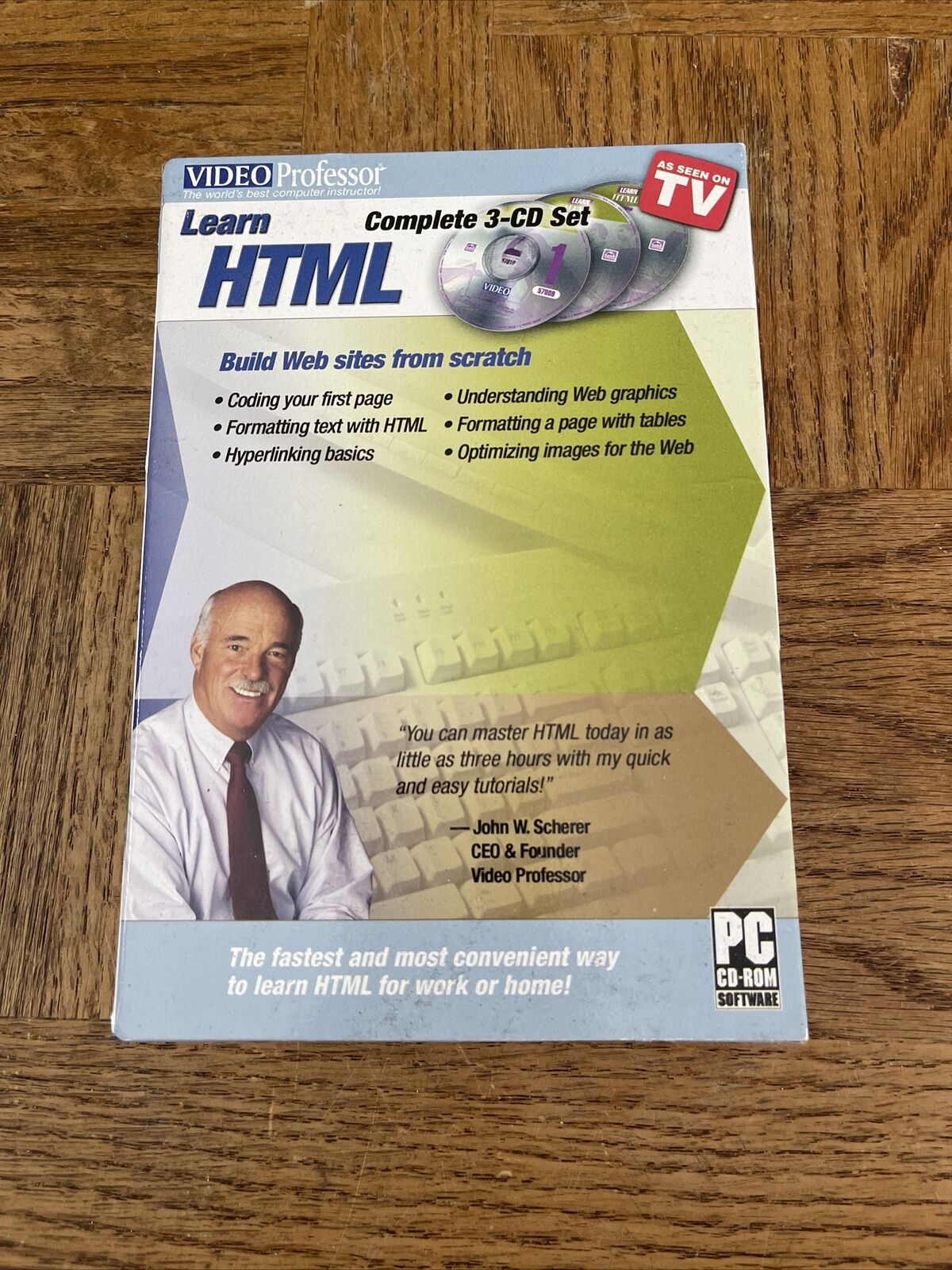 Video Professor Learn HTML PC Software