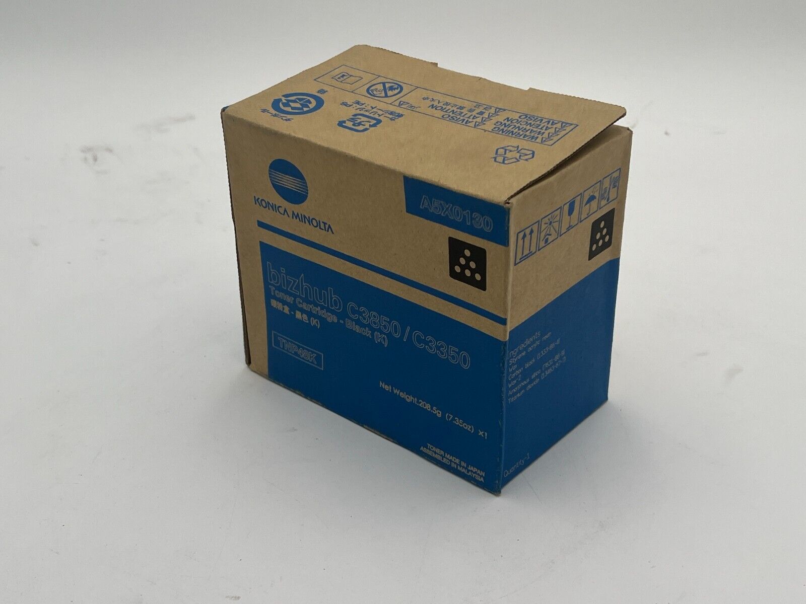 New Genuine OEM Sealed Konica Minolta TNP48K A5X0130 Black Toner