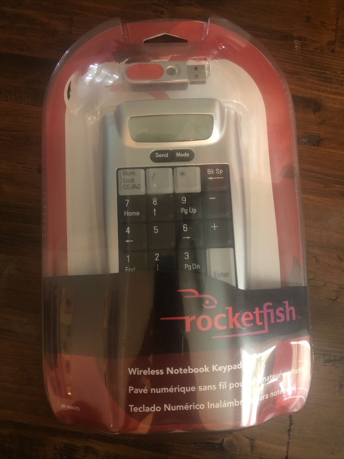 Rocketfish  RF-NBKPD Wireless Numeric Keypad for Notebooks Brand New Sealed