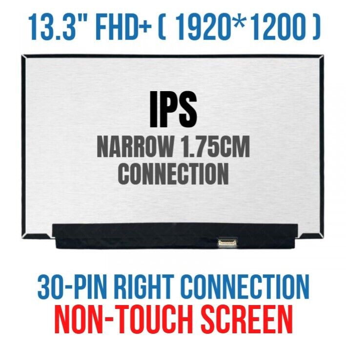 NV133WUM-N60 03FNDY M133NW4J R2 B133UAN01.1 IPS Laptop Display Panel Slim