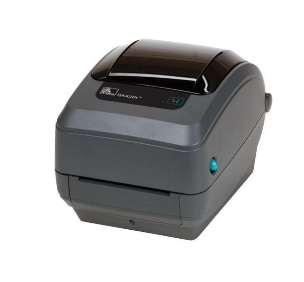 Zebra GK420t Thermal Transfer Desktop Printer with USB and Parallel Connectivity