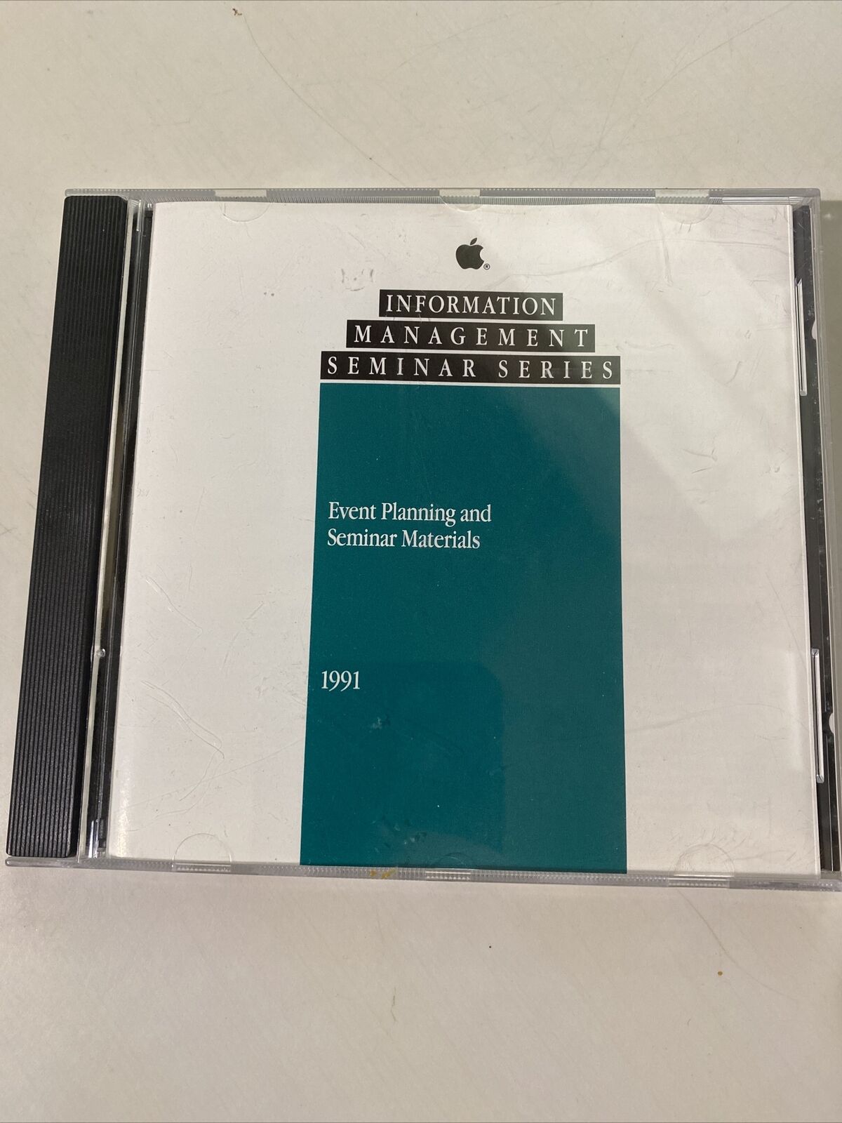 Vintage Apple Information Management Seminar Series 1991 Event Planning Sales