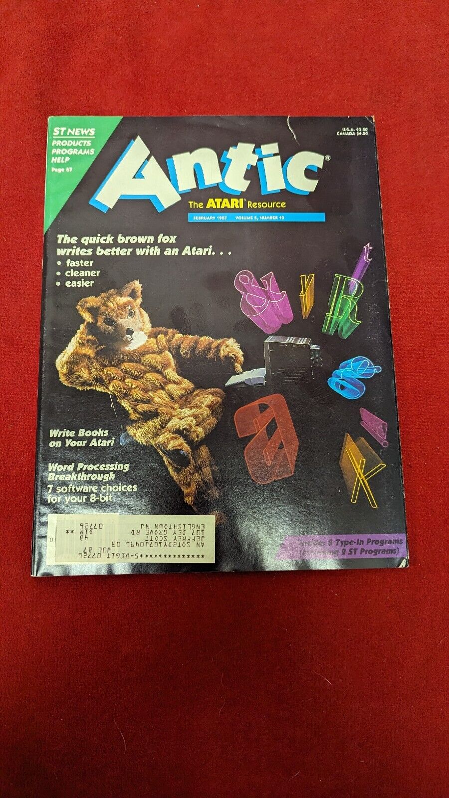 Antic The ATARI Resource Magazine (February 1987) Volume 5 Number 10