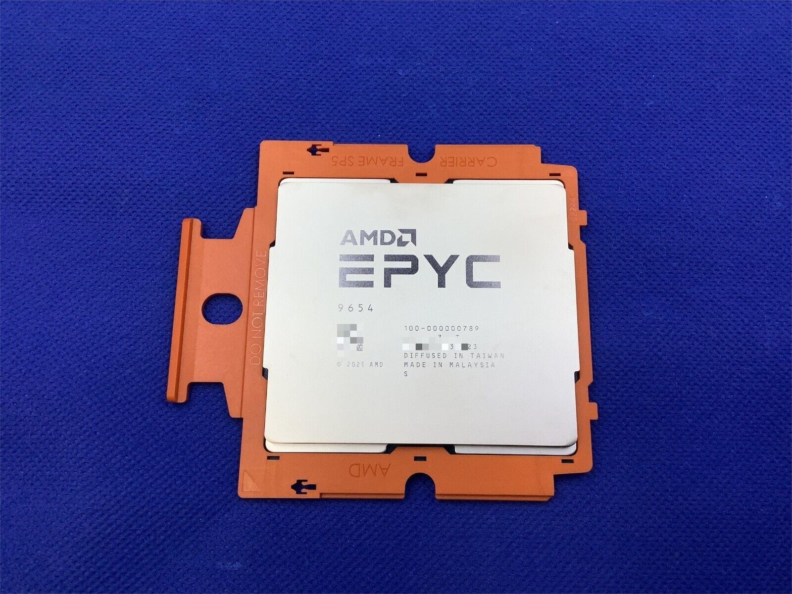 AMD EPYC 9654 96-Core 2.4GHz SP5 384MB 360W Processor 100-000000789