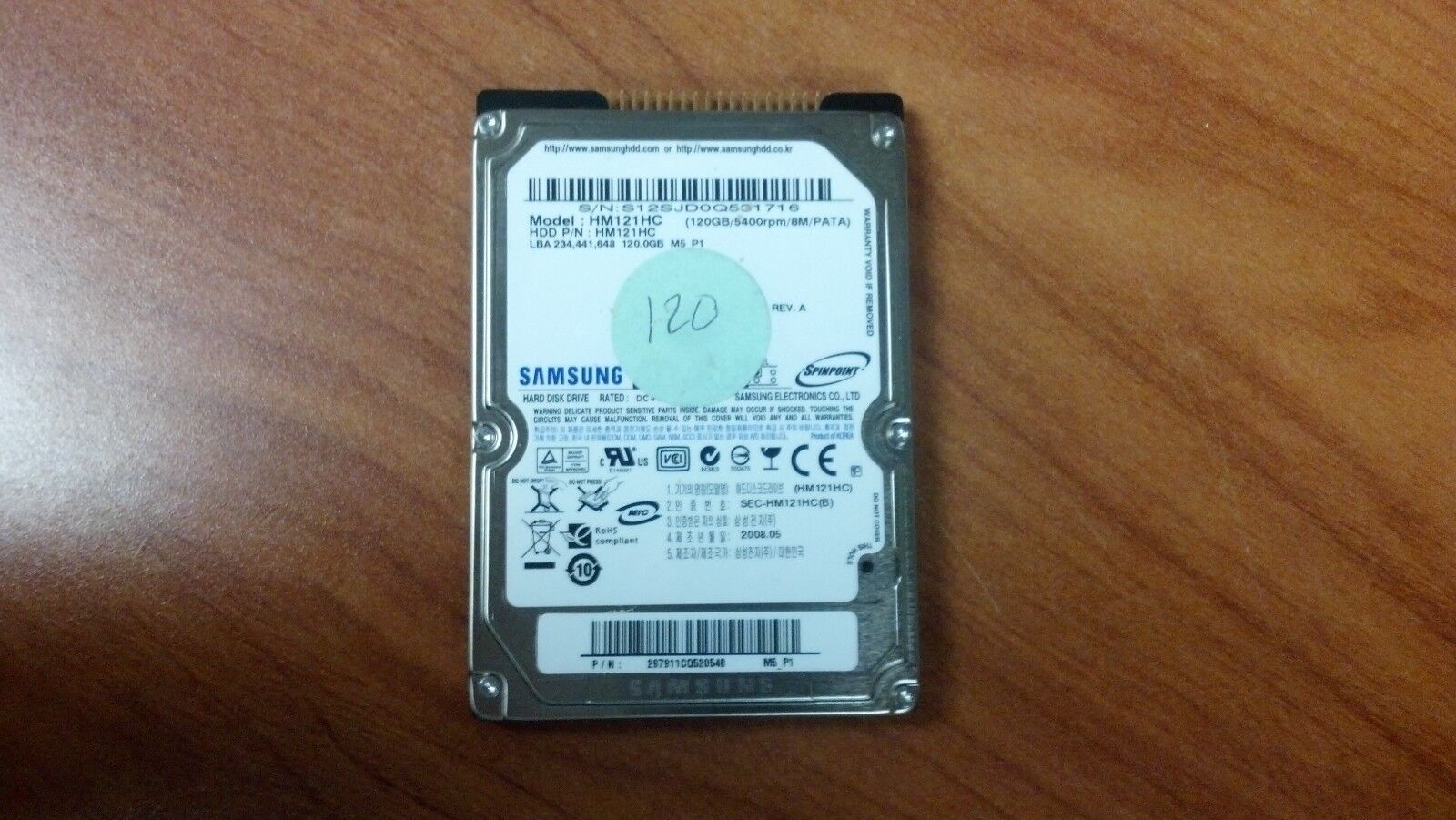 160GB IDE Laptop Hard Drive IBM Thinkpad R32 R40 R50 R51 R52 T30 T40 T41 T42 T43