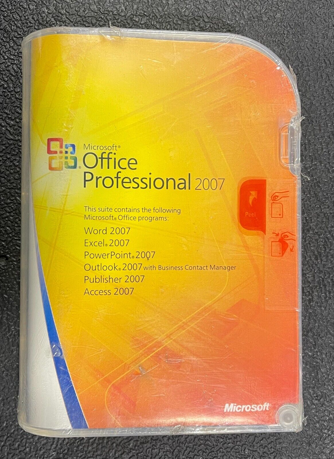 Microsoft Office 2007 Professional Full English Retail new sealed