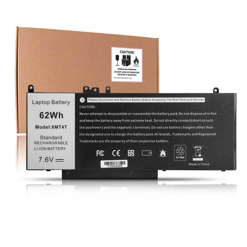 6MT4T Battery for Dell Latitude E5450 E5470 451-BBUQ JCDHY 0JCDHY Laptop 62Wh 