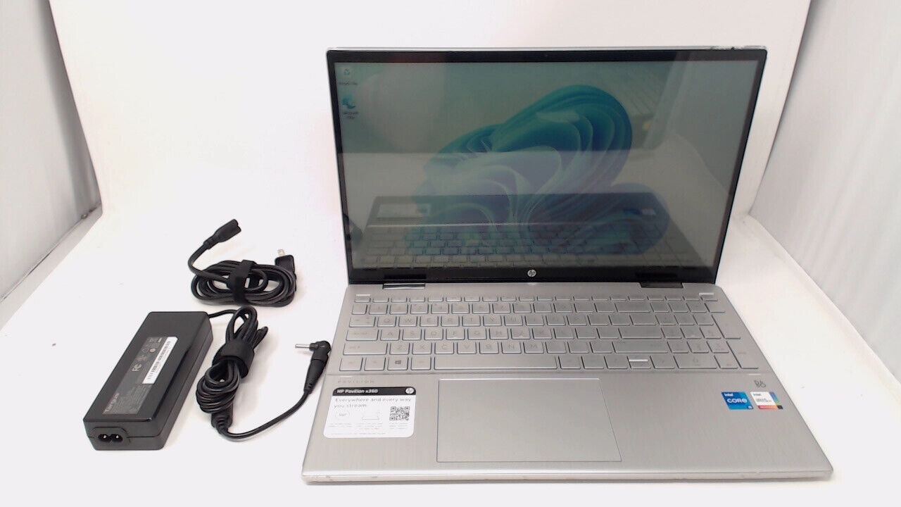 HP Pavilion X360 i5 1135G7 2.4GHZ 256SSD 8GB 1366x768 Touch 11Home DAMGE