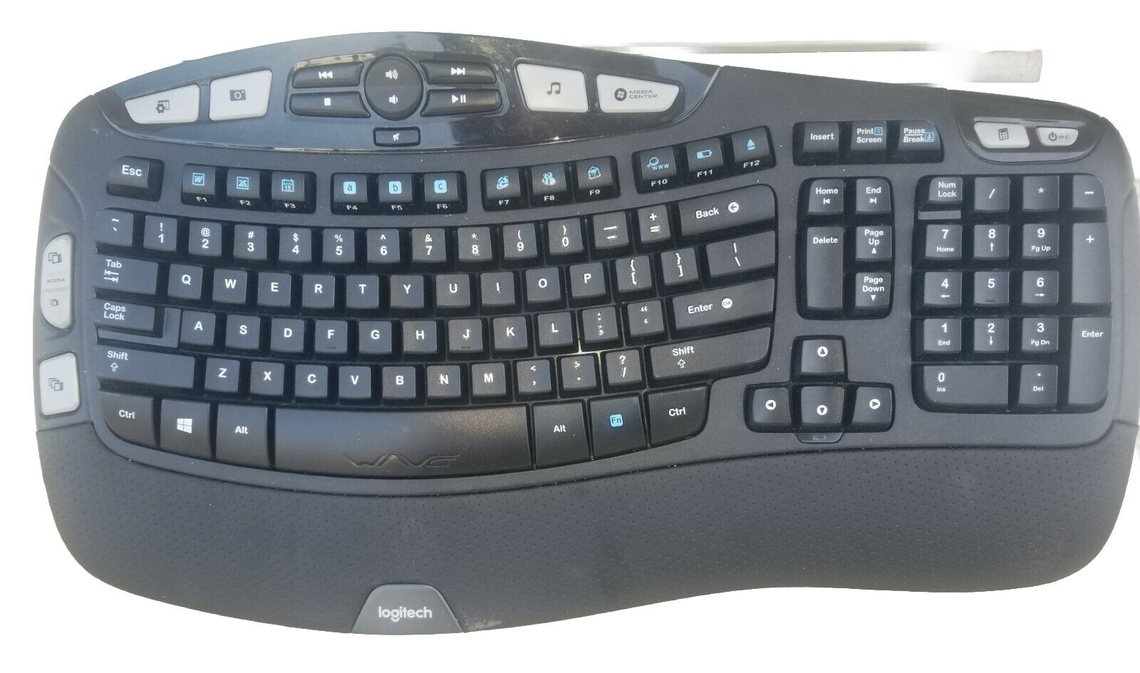 Wireless Desktop - Logitech K350  Keyboard and m510 Mouse with  Dongle