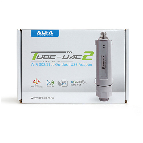 Alfa Tube-UAC2 802.11ac Dual Band 2.4 5GHz outdoor long range client USB adapter