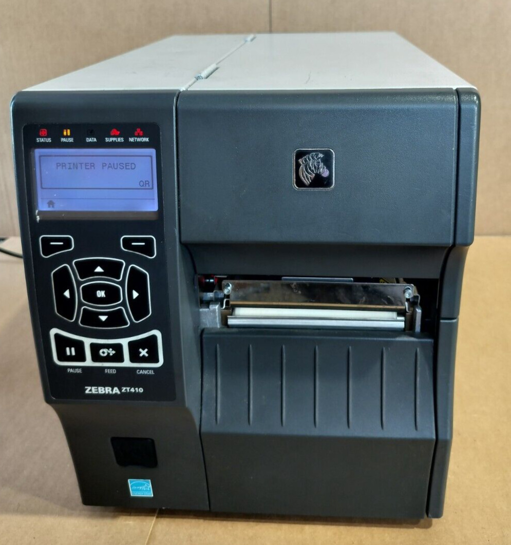 Zebra ZT410 Thermal Label Printer 203 dpi USB, Ethernet ZT41042-T010000Z