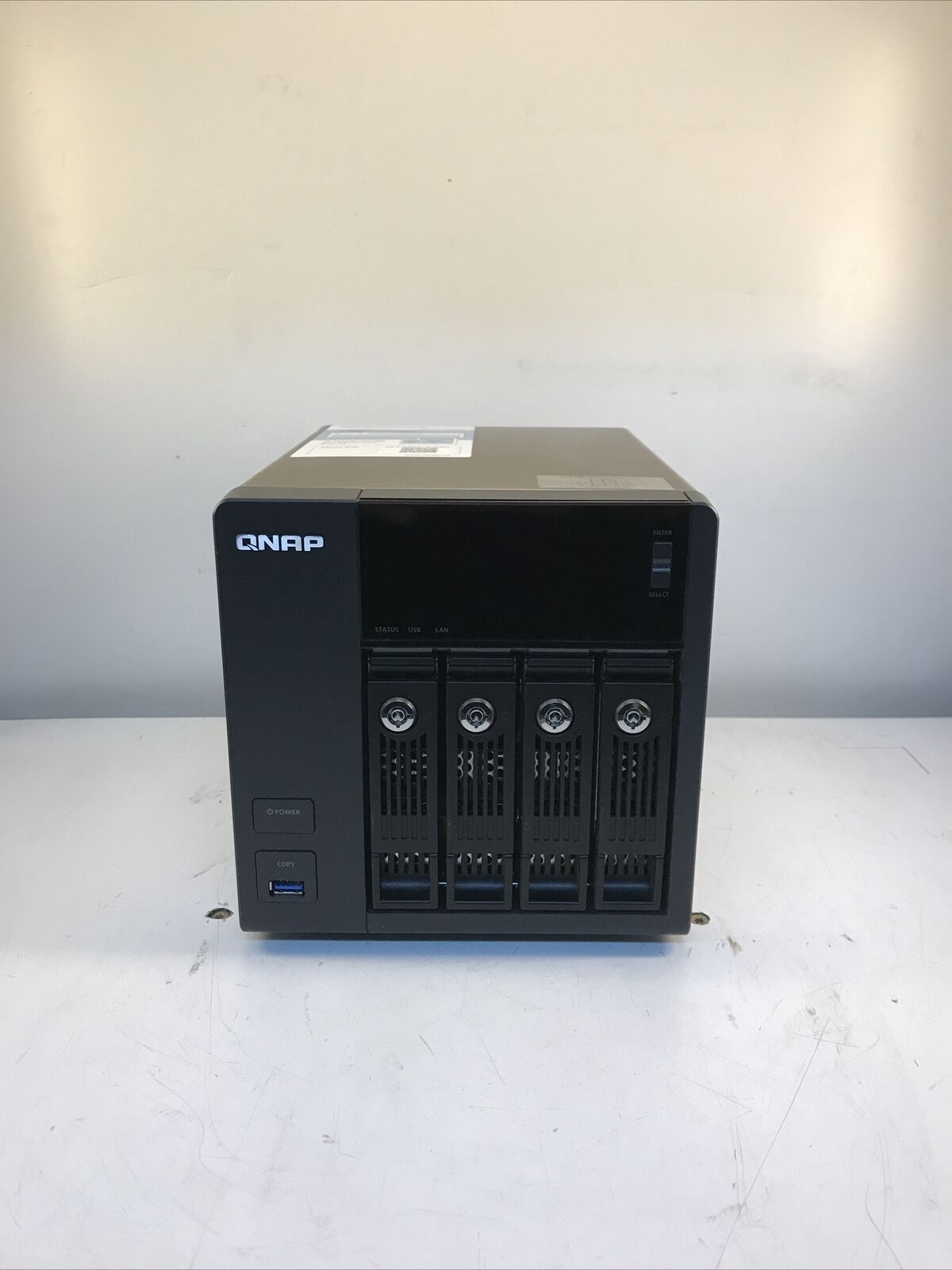 QNAP TS-453 Pro NAS 4 Bay 52100-002013-RS For Parts Not Working