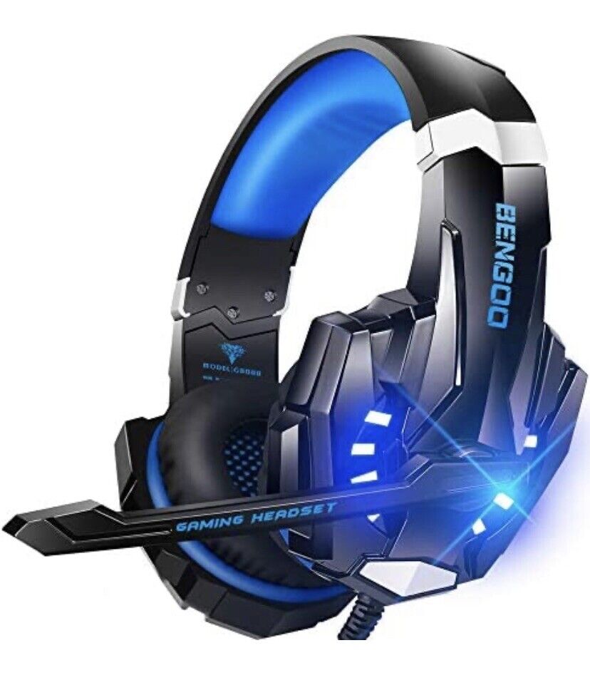 BENGOO G9000 Stereo Gaming Headset for PS4 PC Xbox One PS5 Controller