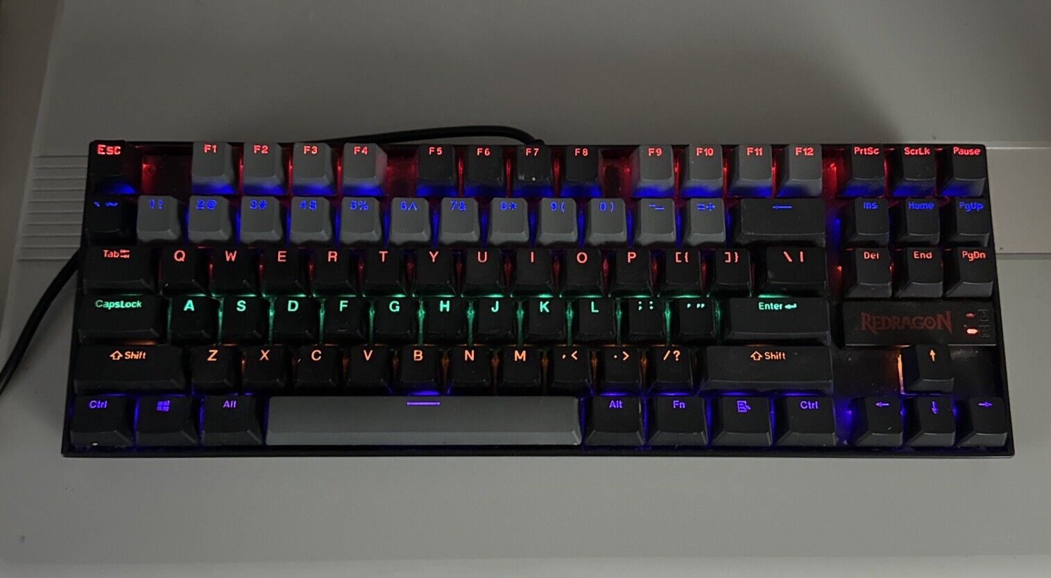 Kumara Redragon K552N Black 87 Key Mechanical Gaming Keyboard