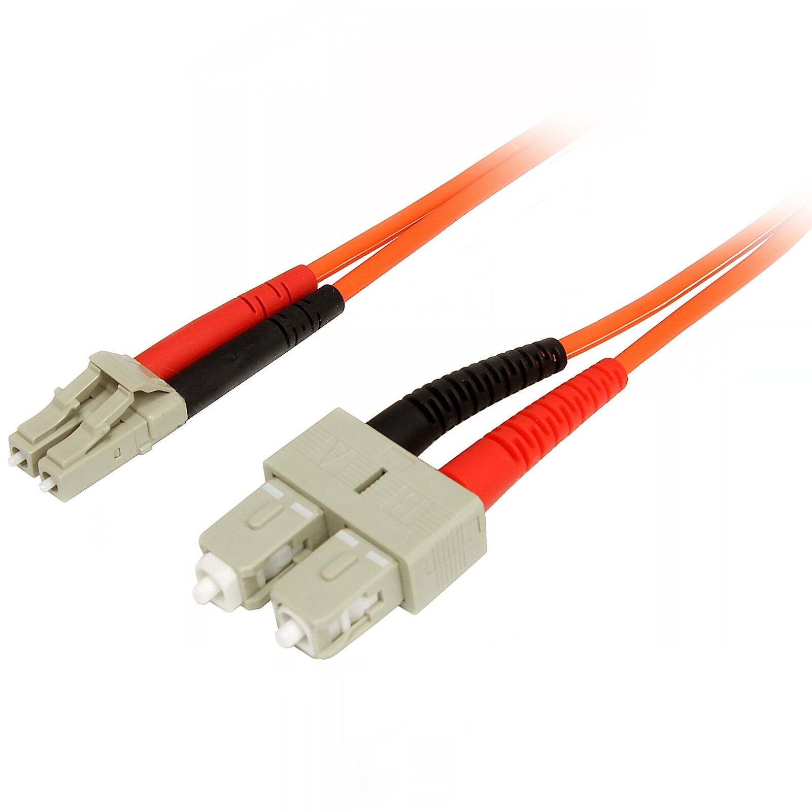 StarTech.com 3m Fiber Optic Cable - Multimode Duplex 50/125 - LSZH - LC/SC - OM2