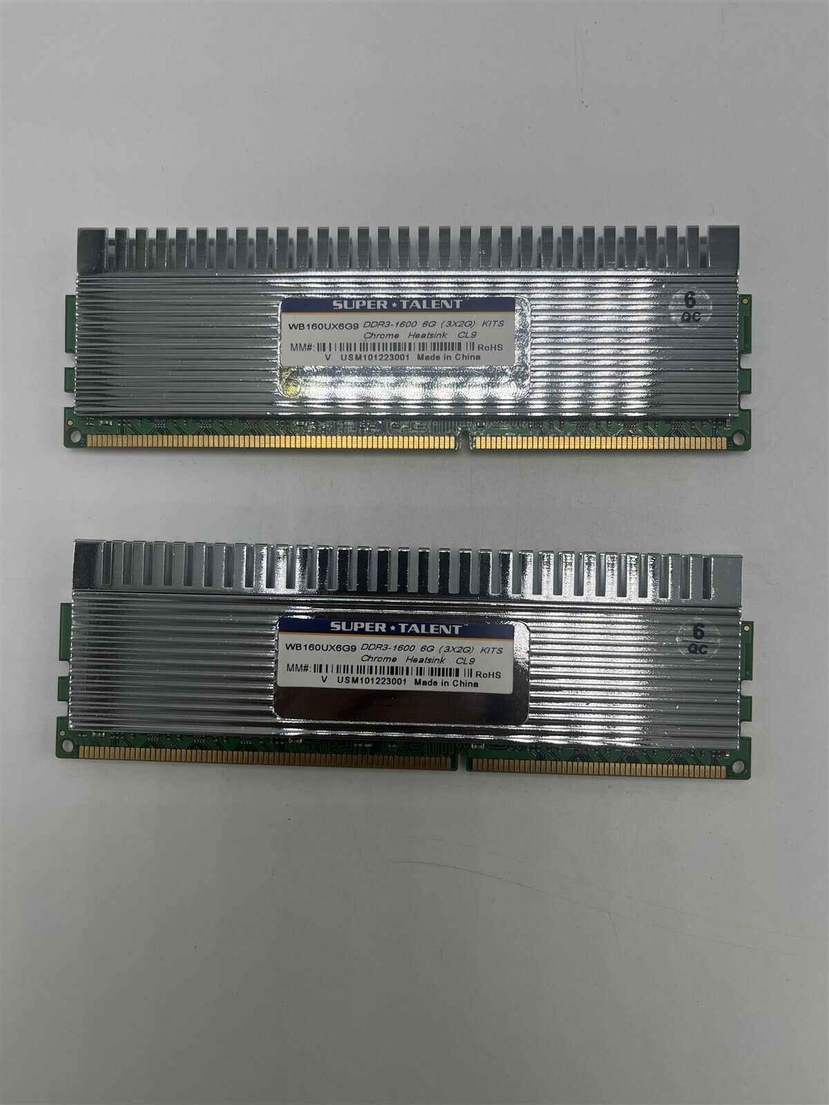 Super Talent 6GB DDR3-1600 CL9 With Heatsink RAM