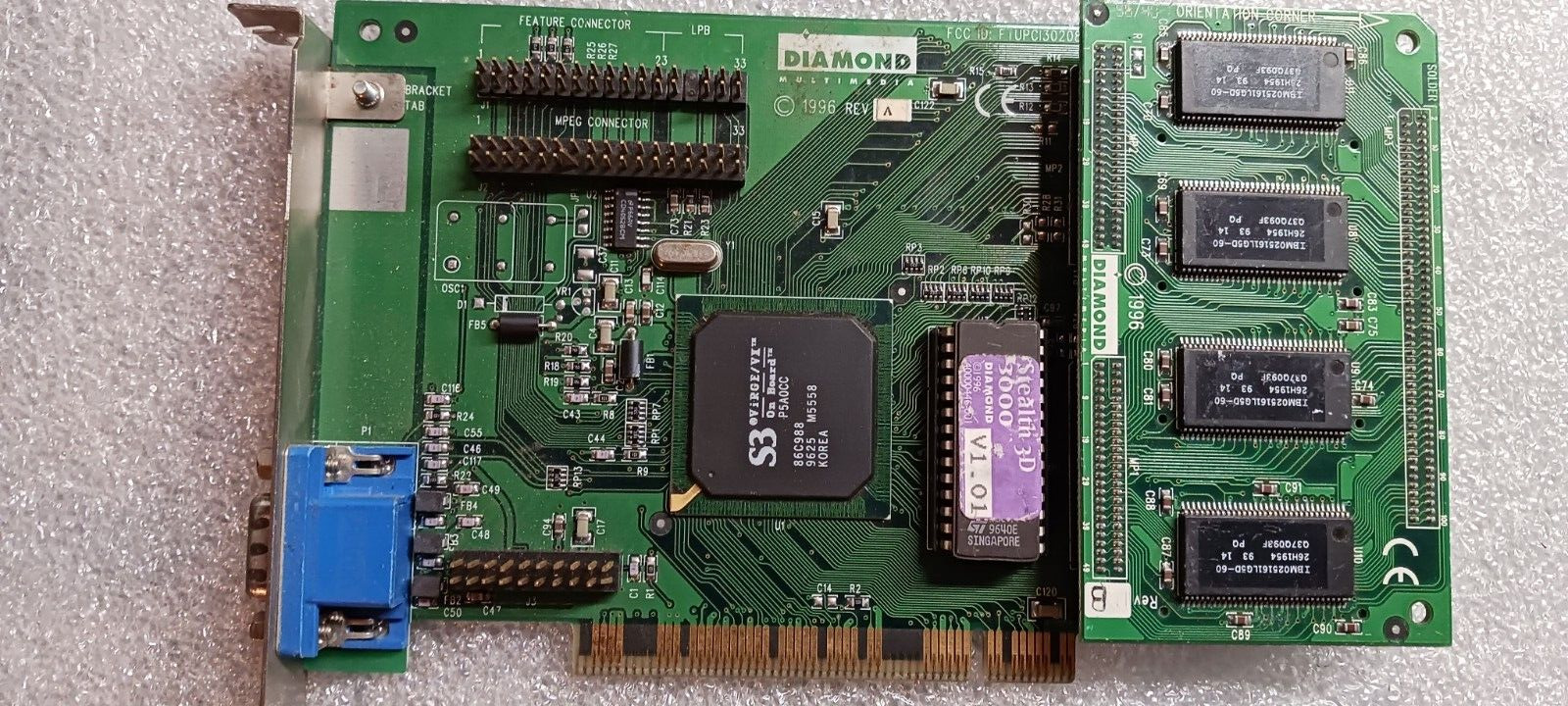 Tested ~ Vintage 1996 Diamond Stealth 3D 3000 PCI Video Card + 2MB Retro Gaming