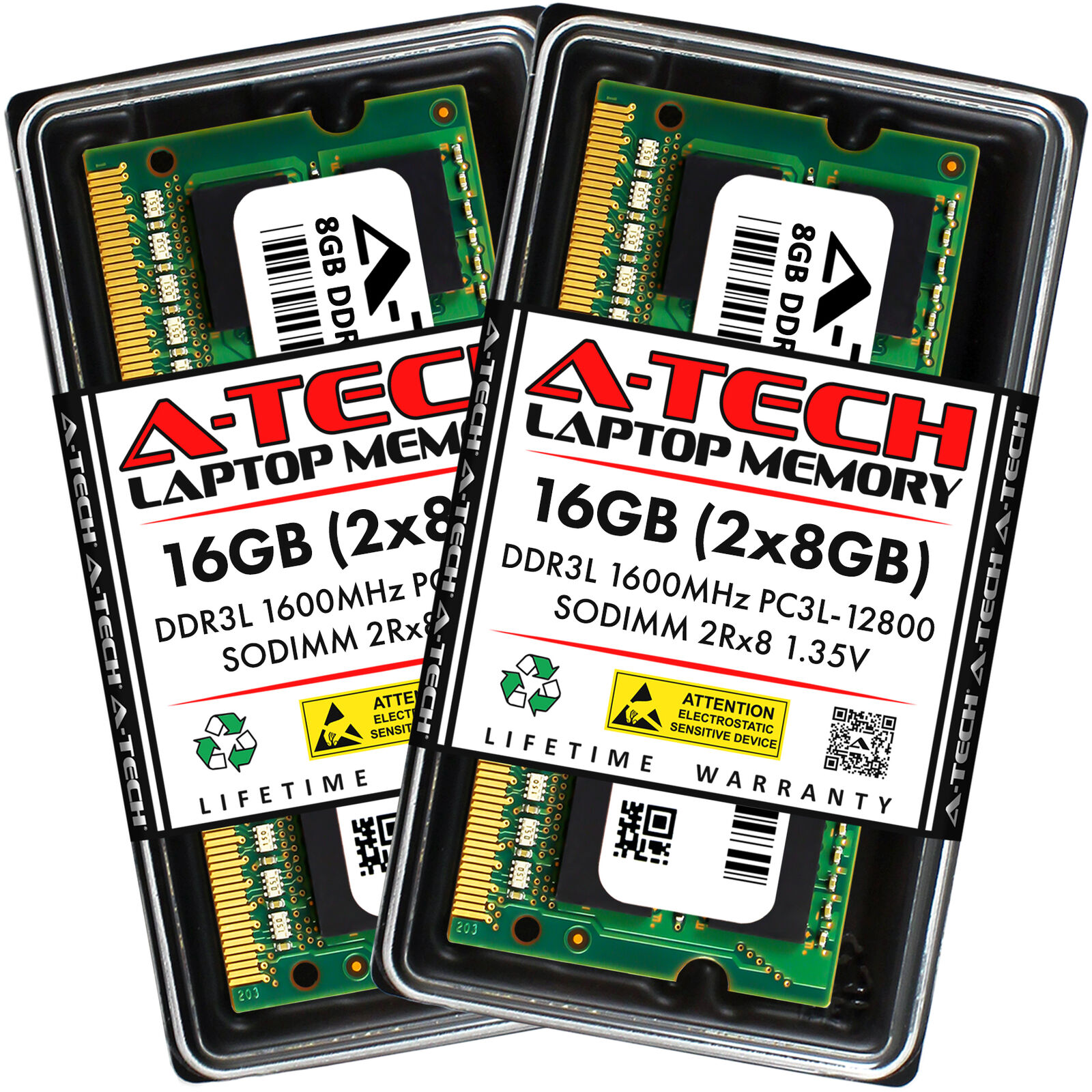 16GB 2x8GB PC3L-12800S DynaBook Tecra Z50-A-10D Z50-A-10N Z50-A-10P Memory RAM