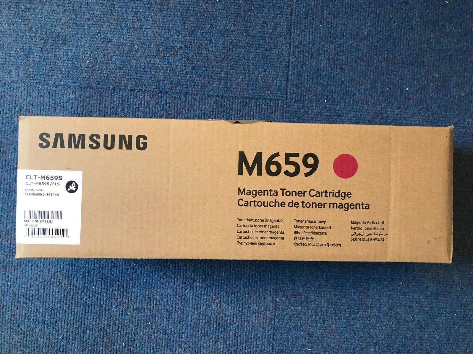 Genuine Samsung CLTM659S Magenta Toner - NEW SEALED