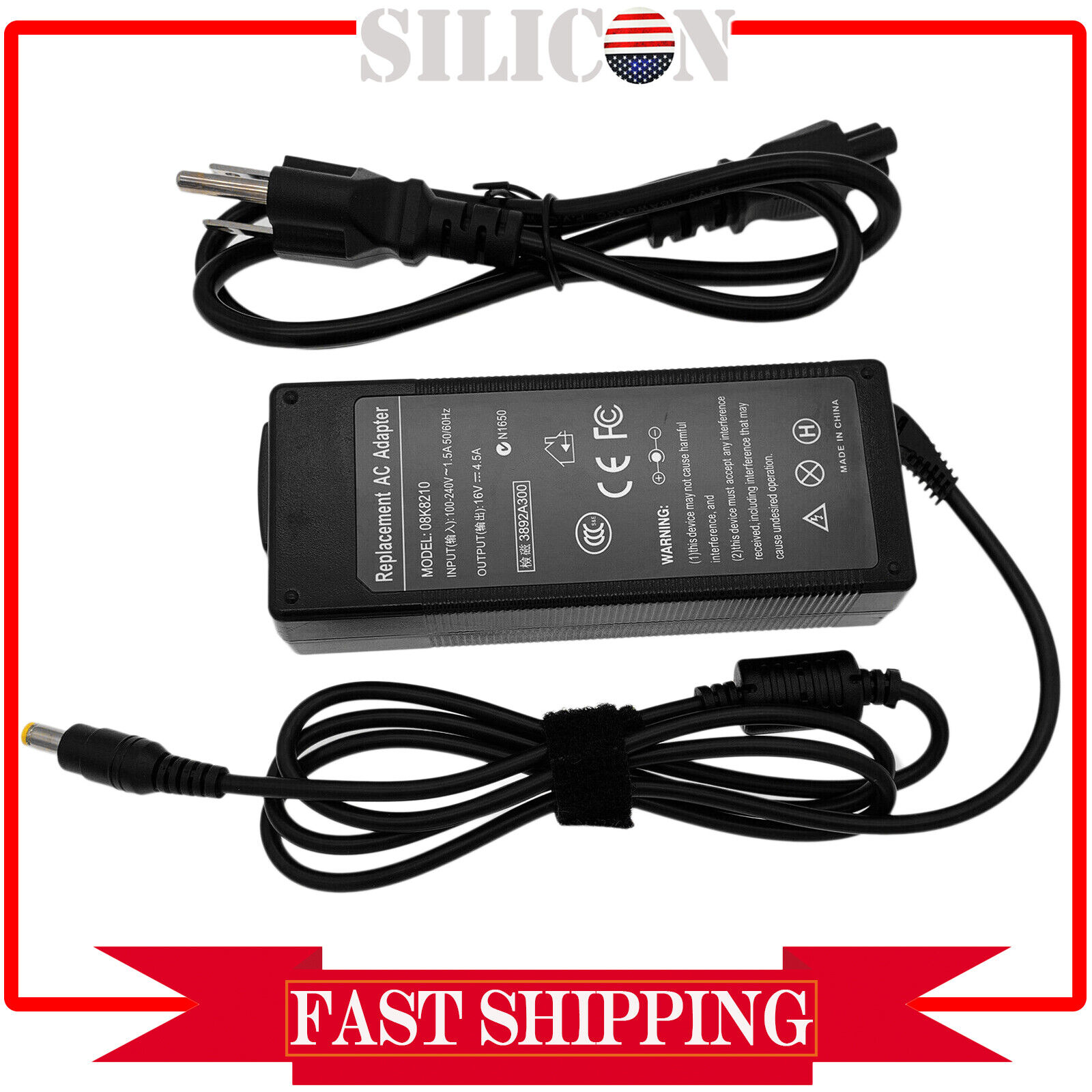 16V 4.5A AC Adapter Charger for Altec Lansing inMotion iM7 Speakers Power Supply