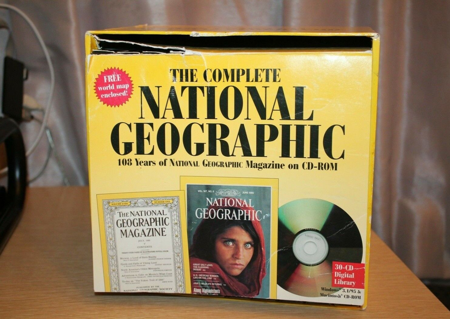 The Complete National Geographic Magazine 108 Years On CD 1888 to 1990s COMPLETE